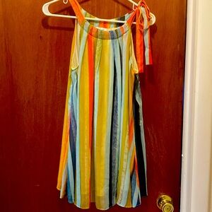 3/$15. Long flowing top in summer colors size M